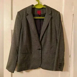 212 Collection Blazer gray and black size large.